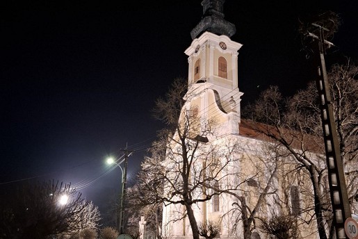 Templom díszvilágítása